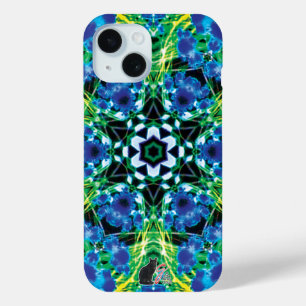 Coque Pour iPhone 15 Crystalmarine Kaleidoscope iPhone X Coque