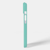 Coque Pour iPhone 15 Dazzle Blue "Nom" coque iphone vertical (Verso / Gauche)