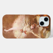 Coque Pour iPhone 15 Edgar Degas Le coque iphone étoilé (Verso (horizontal))