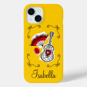Coque Pour iPhone 15 Espagnol Souvenirs corners nom coque iphone