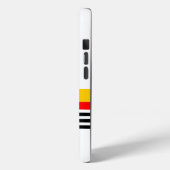 Coque Pour iPhone 15 Espagnol Souvenirs Stripe Nom coque iphone (Verso / Gauche)