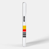 Coque Pour iPhone 15 Espagnol Souvenirs Stripe Nom coque iphone (Verso / Droite)