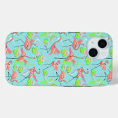 Coque Pour iPhone 15 Flamant rose Fandango Multi coque iphone (Verso (horizontal))