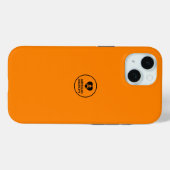 Coque Pour iPhone 15 Hunter Blaze Orange - Emo - iPhone / coque ipad (Verso (horizontal))