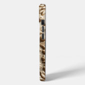 Coque Pour iPhone 15 Iphone beige Relief Bloom / coque ipad (Verso / Gauche)