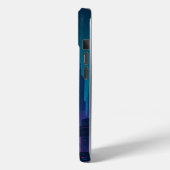Coque Pour iPhone 15 iPhone / coque ipad Cyber City Glow (Verso / Gauche)