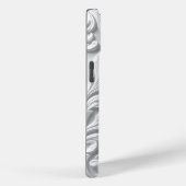 Coque Pour iPhone 15 Iphone White Flourish / coque ipad (Verso / Droite)