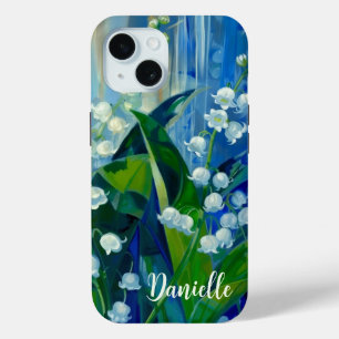 Coque Pour iPhone 15 Lily de la vallée mai coque iphone de la fleur de
