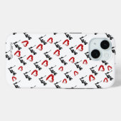 Coque Pour iPhone 15 Love Hearts iPhone 15 Coque (Verso (horizontal))