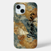 Coque Pour iPhone 15 Marble Agate iPhone / coque ipad (Verso)