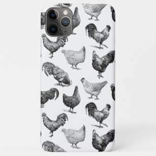 Case-Mate iPhone Case Motif de poulet de la ferme Retro Country