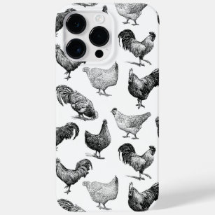 Coque Pour Pour iPhone 14 Pro Max Motif de poulet de la ferme Retro Country