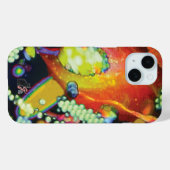 Coque Pour iPhone 15 Oblivion Bliss coque iphone (Verso (horizontal))