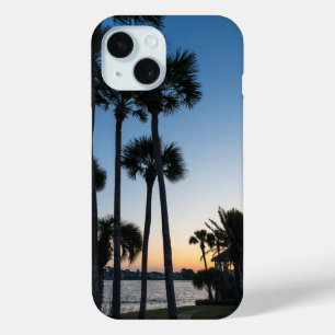 Coque Pour iPhone 15 Palm Trees Sunrise Destin Floride coque iphone