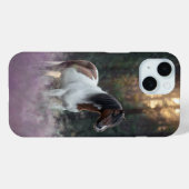 Coque Pour iPhone 15 Photo Cheval personnalisé iPhone 15 Coque (Verso (horizontal))