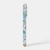 Coque pour iPhone 15 Pro Arabesque Florale Élégant (Côté droit)