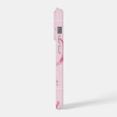 Coque pour Iphone 15 Pro avec un motif de ruban (Côté gauche)