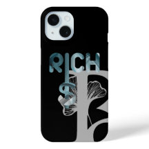 RICH coque iphone Trend Abstrait Océan Bleu