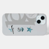Coque Pour iPhone 15 RICH coque iphone Trend Abstrait Océan Bleu (Verso (horizontal))