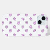Coque Pour iPhone 15 Rose Lilac Multi coque iphone (Verso (horizontal))