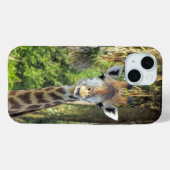 Coque Pour iPhone 15 Silly Giraffe - iPhone / coque ipad (Verso (horizontal))