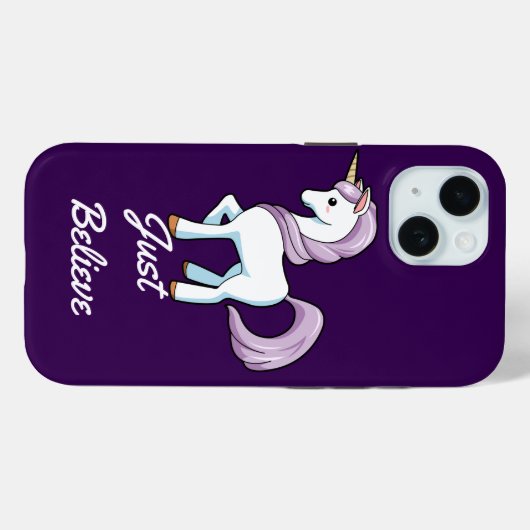 Coque Pour iPhone 15 Unicorn iPhone / coque ipad (Verso (horizontal))