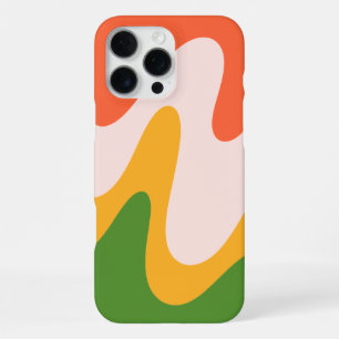 Coque pour iPhone 16 Pro Max Formes fluides ondulé