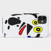 Coque pour iPhone 5 Chien Abstrait (Dos (Horizontal))