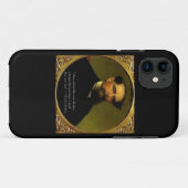 Coque pour iPhone 6 Charles Dickens & Citation Poi (Dos (Horizontal))