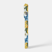 Coque pour iPhone à motif fleurs et citron d'été (Côté gauche)