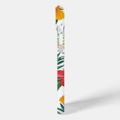 Coque pour IPhone avec feuilles tropicaux (Verso / Gauche)