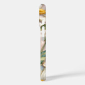 Coque pour iPhone Elegant Daisy Verre teinté flora (Verso / Gauche)