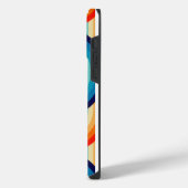 Coque Pour Pour iPhone 14 Pro Max 70s Double Wave (Côté gauche)