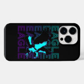 Coque Pour Pour iPhone 14 Pro Max Aigle Rétro  (Verso Horizontal)