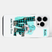 Coque Pour Pour iPhone 14 Pro Max Ajoutez Votre Nom/Texte - Coque Apple iPhone 14 Pr (Verso Horizontal)