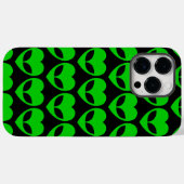 Coque Pour Pour iPhone 14 Pro Max Alien Love Heart Coque-Mate coque iphone (Verso (horizontal))
