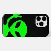 Coque Pour Pour iPhone 14 Pro Max Alien vert (Verso Horizontal)