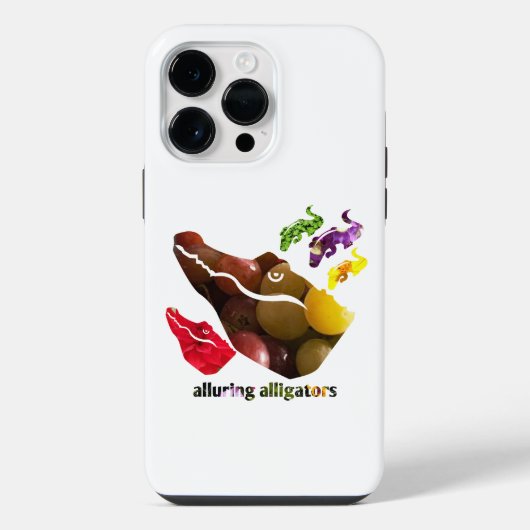 Coque Pour Pour iPhone 14 Pro Max allligators séduisants (Verso)