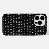 Coque Pour Pour iPhone 14 Pro Max Alphabet Runique [Futhorc] (Verso Horizontal)