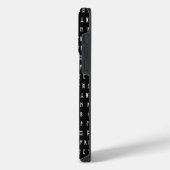 Coque Pour Pour iPhone 14 Pro Max Alphabet Runique [Futhorc] (Côté gauche)