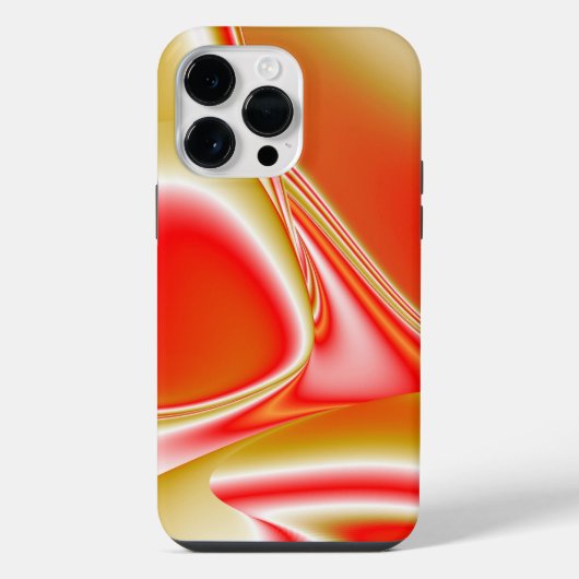 Coque Pour Pour iPhone 14 Pro Max Amour et Or Abstrait 3D Rainbowart (Verso)