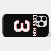 COQUE POUR POUR iPhone 14 PRO MAX AMOUR POUR 3 (Verso Horizontal)