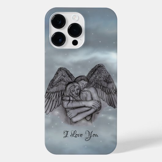 Coque Pour Pour iPhone 14 Pro Max Angel Eros in Love (Verso)