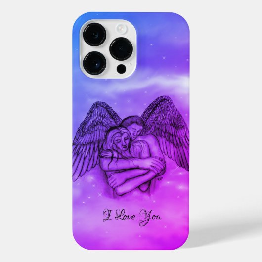 Coque Pour Pour iPhone 14 Pro Max Angel Eros in Love (Verso)