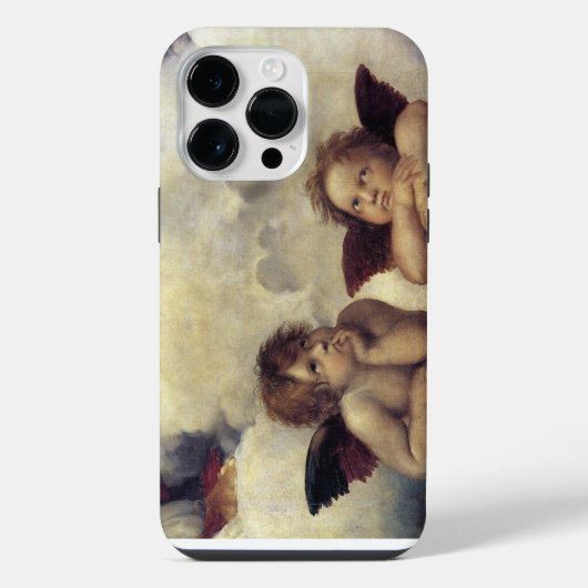 Coque Pour Pour iPhone 14 Pro Max Anges de Raphaël (Verso)