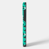 Coque Pour Pour iPhone 14 Pro Max Araignées Atomiques Rétro (Côté gauche)