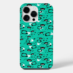 Coque Pour Pour iPhone 14 Pro Max Araignées atomiques rétro
