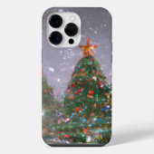 Coque Pour Pour iPhone 14 Pro Max Arbre de Noël (Verso)