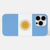 Coque Pour Pour iPhone 14 Pro Max Argentina flag (Verso Horizontal)