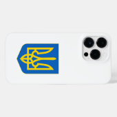 Coque Pour Pour iPhone 14 Pro Max Armoiries de l'Ukraine (Verso Horizontal)